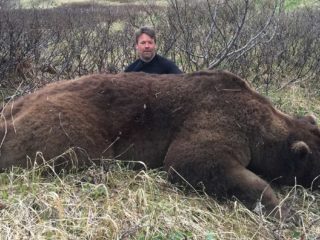 Alaska Peninsula Brown Bear Hunter