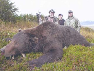Hunting Party and Alaska Peninsula Brown Bear