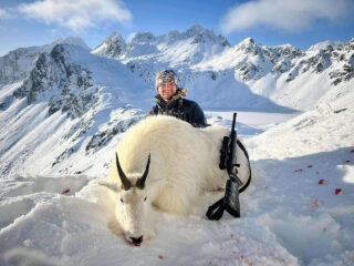 Successful Kodiak Mountain Goat Hunt